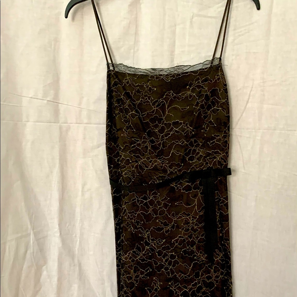 spaghetti straps cocktail dress